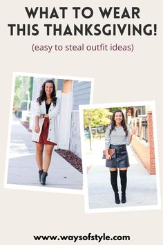 Looking for the perfect outfit for Thanksgiving? Check out these cute, cozy, and stylish outfit ideas that will have you looking festive and feeling comfortable all day long. From casual to dressy, find your next Thanksgiving look with these inspiring fashion choices! Outfit For Thanksgiving, Holiday Outfit, Outfit Inspiration Fall, Stylish Outfit, Thanksgiving Outfit