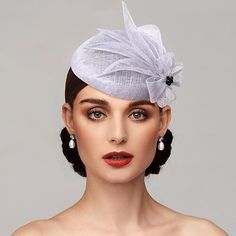 Category:Headpiece,Fascinators; Embellishment:Flower,Floral; Gender:Women's; Quantity:1PC; Hats Category:Saucer Hat; Occasion:Wedding,Horse Race,Ladies Day; Material:Net; Head Circumference:54-58; Front page:WE; Shipping Weight:0.5; Listing Date:04/18/2024 Party Bridal Hat Accessories, Fitted White Hats For Weddings, White Fitted Hat For Wedding, Elegant Fitted Wedding Headpieces, Summer Ceremony Hats And Headpieces, Elegant Summer Bridal Accessories, Fitted White Headpiece For Ceremony, Summer Wedding Headband Headpieces, White Fitted Headpiece For Formal Occasions