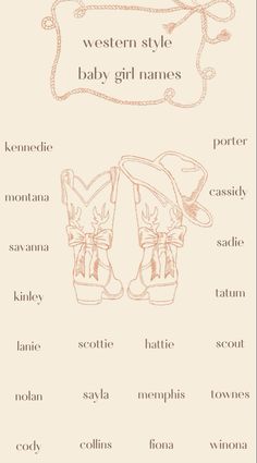 Baby names for baby girls Oaklynn Baby Name, Old Western Names, Unique Baby Names List, Southern Belle Names, Cowgirl Names, Boho Baby Names, Western Baby Names, Western Names, Country Baby Names