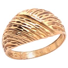 Freeform Ring, Contemporary Ring, Fashion Rings, Cuff Bracelets, Gold Bracelet, Jewelry Rings, Ring Size, Size 7, Yellow Gold