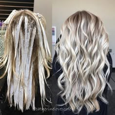 Ashy icy platinum blonde hair Trendy Hair Highlights, Ashy Blonde, Highlights Balayage, Shadow Root, Hair 2018, Hair Color For Women, Blonde Hair With Highlights