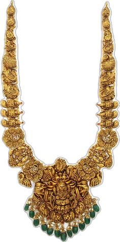 Peacock Motifs, Necklace With Beads, Temple Jewelry, Enhance Your Beauty, Temple Jewellery, Timeless Treasures, 22k Gold, Long Necklace, Temple