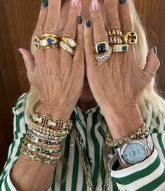 Rings And Bracelets, Chunky Jewelry