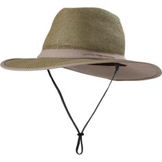 Outdoor Research Papyrus Brim Hat - Men's | Backcountry.com Hiking Hats For Women, Hiking Hats, Hiking Hat, Mens Outdoor Clothing, Straw Sun Hat, Outdoor Research, Rugged Style, Hiking Women, Outfits With Hats