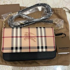 100% Authentic Burberry Hayes Soft Grain Haymarket Color Black Brand New With Tag Come With Burberry Dust Bag Burberry Black Crossbody Bag, Burberry Crossbody Bag, Burberry Bag, Black Color, Burberry, Crossbody Bag, The 100, Dust Bag, Grain