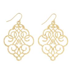 Fall Business Casual Outfits, Wear Pearls, Filigree Earrings, Business Casual Outfits, Gold Plated Earrings, Joss And Main, Elegant Earrings, My Jewellery, Gold Earrings