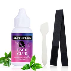 PRICES MAY VARY. Excellent Performance& Safe :This lace glue for wigs can provide you with professional bonding control and an ultra comfortable fit effect. MATEPLEX waterproof lace glue does not contain latex, irritating solvents, or toxic ingredients, and will not cause damage to the scalp, lace, or edges. It is an ideal choice for scalp and skin sensitive individuals. Fasting Drying :This wig adhesive adopts a pointed design, which turns white when applied and transparent when dried. It can f Lace Wig Glue, Oily Scalp, Tape In Extensions, Clear Glue, Hair System, Hair Cover, Wig Accessories, Clean Skin, Oils For Skin