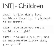 #memes #mbtimemes #funnymemes #meme #mbti #intj #intjmeme #intjmemes #funny #children Intj Loves, Intj Funny