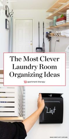 the most clever laundry room organizing ideas