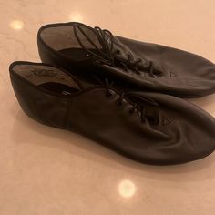 Capezio Oxford Jazz Shoes - Ready For The Next Hs Musical! Formal Slip-on Dance Shoes With Rubber Sole, Slip-on Dance Shoes With Soft Sole, Leather Round Toe Dance Shoes For Dance Class, Soft Sole Slip-on Dance Shoes, Round Toe Dance Shoes With Rubber Sole, Round Toe Rubber Sole Dance Shoes, Black Formal Dance Shoes With Rubber Sole, Classic Almond Toe Dance Shoes, Leather Sole Dance Shoes For Practice With Round Toe