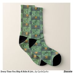 Every Time You Skip A Ride A Little Bike Dies Socks Christmas Gift