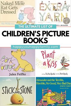 the ultimate list of children's picture books