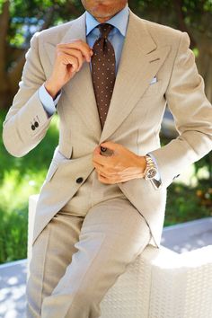 Terno Slim Fit, Suit Combinations, Beige Suits, Party Kleidung, Brown Suits, Men Formal, Cooler Look, Formal Suits