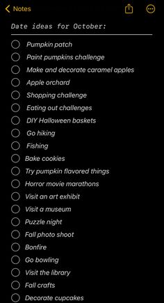 Easy, cute, cheap, and simple fun date ideas!!! 🍂 Cute And Cheap Date Ideas, Movie Date Basket Ideas, Fall Couple Dates Ideas, Fall Date Ideas List, Fun Date Ideas With Boyfriend, Cool Date Night Ideas, Date Ideas College Students, Romantic Dates Ideas Aesthetic, Spooky Dates Ideas