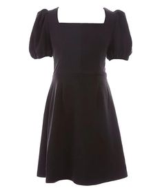 Winter Formal, Bateau Neckline, Dillard's, Pretty Dresses, Cap Sleeves, Puff Sleeve, A Line Dress, Girl Fashion, Girls Dresses