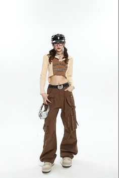 Size(cm) Length Waist Hip Thigh M 105 74 102 62 L 106 76 106 63 XL 107 78 110 64 Size: M L XL Color classification: apricot brown Year Season: Spring 2023 Length: trousers Hip Hop Full Length Jeans For Fall, Hip Hop Style Jeans For Fall, Fall Hip Hop Full Length Jeans, Y2k Mid-rise Cargo Jeans For Fall, Mid-rise Brown Pants For Streetwear, Fitted Brown Cargo Pants For Streetwear, Fall Y2k Style Trousers, Fall Y2k Trousers, High Waist Brown Bottoms For Streetwear