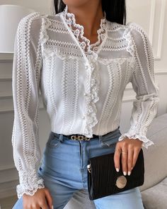 Marry My Husband, Blouse Size Chart, Women's Mules, Chic Type, Pretty Blouses, Food Help, Looks Chic, Trend Fashion, Start Today