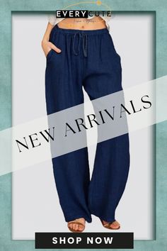 Lyon Linen Classic Pants Classic Pants, Lyon, Womens Bottoms, Shop Now, Pants For Women, Pants, Blue, Trousers