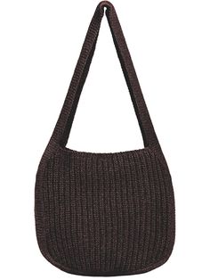 Trendy Knit Tote Bag, Trendy Knit Bags For Daily Use, Casual Knitted Winter Bag, Casual Knitted Bags For Winter, Casual Winter Knitted Bag, Trendy Crochet Bag For Everyday Winter Use, Winter Knitted Shoulder Bag, Trendy Knitted Shoulder Bag, Winter Knitted Shoulder Bag For Everyday Use