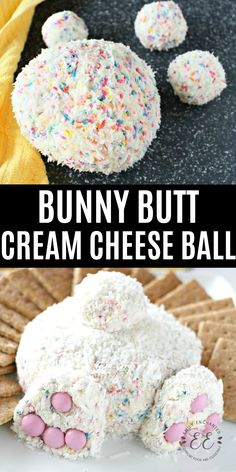 Cute Easter Desserts, Easter Deserts, Cream Cheese Ball, Easter Snacks, Easter Sweets, Easter Baking