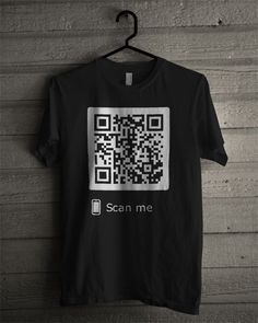 Never Gonna Give You Up RickRoll QR Code T Shirt T Shirts Designs Creative, T Shirt Design Black And White, Marketing Shirts Design, Brand Shirts Design, Cool T-shirt, Design T Shirts Ideas, Shirt Print Design Ideas, Tee Shirt Designs Creative, Corporate Tshirt Design