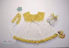 Vestidos bebe crochet, vestido amarillo crochet, vestido recién nacida, vestido bebe niña crochet, vestido amarillo crochet, conjunto vestido bebe recién nacido - Etsy Handmade Cute Crochet Summer Dress, Handmade Crochet Dress For Summer, White Crochet Cotton Dress, Cute Handmade White Dresses, Handmade Cute White Dresses, Cute White Crochet Summer Dress, Yellow Beach Dresses For Babies, Yellow Crochet Summer Dress, Cute Hand Knitted Summer Dresses