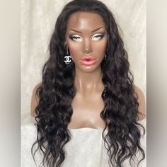 New Lace Front Wig 100% Human Hair - Loose Deep Wave 4 Inch Parting - Swiss Lace 20 Inch Virgin Hair 4 Wig Combs & Straps Safe To Style Or Color! Deep Wave Lace Front Wig, Wave Lace Front Wig, Loose Deep Wave, Hair Collection, Swiss Lace, Deep Wave, Loose Hairstyles, Lace Front Wig, 100 Human Hair