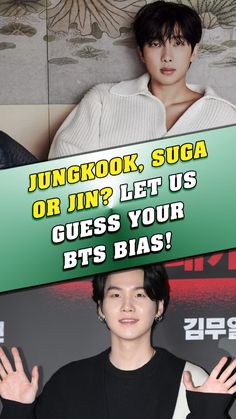 Jungkook, Suga or Jin? Let us guess your BTS Bias! #quiz #quizzes #quizzesForFun #BTS #Bias #KPop