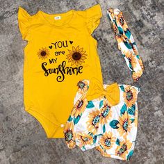 New Without Tags!! ‘You Are My Sunshine’ Outfit Set Includes Onesie Bodysuit, Shorts And Bow White, Yellow And Blue Colors Size 6-9 Months I’m Accepting Any Offer!! Cute Yellow Sets For Summer, Cute Yellow Summer Sets, Cute Yellow Summer Set, Yellow Cotton Summer Sets, Yellow Family Matching Cotton Sets, Family Matching Cotton Sets In Yellow, Yellow Sets For Playtime In Summer, Yellow Sets For Summer Playtime, Yellow Cotton Family Matching Sets