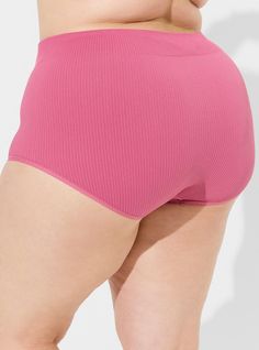 Matching Set Sku: 13886485 FIT High rise. Full coverage. MATERIALS + CARE Seamless ribbed knit fabric. . 95% nylon, 5% spandex. Machine wash cold. . Imported. DETAILS Ribbed detail. The best plus size women's seamless ribbed high-rise brief panty boyshort panties in red violet made of seamless. Torrid is your destination for cozy fall and winter clothes to keep you warm and comfortable. Stretch Solid Ribbed Bottoms, Sporty Ribbed Elastane Bottoms, Compressive Ribbed Bottoms For Yoga, Stretch Ribbed Bottoms, High Waist Ribbed Workout Bottoms, Sporty Ribbed High Stretch Bottoms, Sporty Ribbed High-stretch Bottoms, Sporty High Stretch Ribbed Bottoms, Solid High Stretch Seamless Bottoms