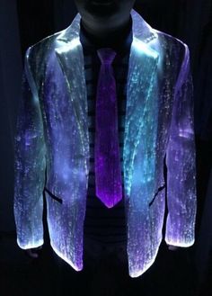 LED Jacket Fiber Optic clothing Light up Blazers clubwear costumes RGB colors | eBay Winter Purple Blazer For Party, Multicolor Winter Party Blazer, Multicolor Party Blazer For Winter, Winter Party Blue Blazer, Blue Outerwear For Costume Party In Fall, Purple Winter Costume Outerwear, Purple Fitted Outerwear For Costume Party, Trendy Fitted Halloween Outerwear, Multicolor Winter Outerwear For Costume Party