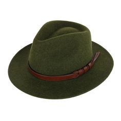 Add a pop of personal style to any outfit with this pinched crown fedora. This fedora is not only made of Australian wool but its unique colors that fit the fall feeling perfectly. The faux leather hatband adds an edgy touch to a smooth wool finish. Lined for warmth this hat is the perfect accessory to weather the cool crisp air in fashion. Made of 100% Australian Wool Fall Feeling, Leopard Hat, Straw Panama Hat, Safari Hat, Wide Brim Fedora, Crisp Air, Wool Fedora, Fall Feels, Hat Band