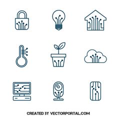 different types of icons that can be used in the webpage or on mobile devices