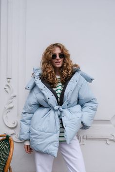 "Step into cold weather with an oversized winter jacket. Long sleeves and water repellent fabric finish - which encourages water to bead off its surface.  Plush poly fill adds extra warmth - 100% Recycled Polyester. Suitable for temperatures up to -20С / -4.0℉ More jackets here: https://www.etsy.com/shop/ArtVyshyvankaUA?ref=seller-platform-mcnav§ion_id=39368873 🔷Model is 171cm/5'7\" and wearing size S ---------------------------------------------------------------------------------------------- Down Puffer Outerwear For Cold Weather, Cold Weather Down Puffer Outerwear, Oversized Long Sleeve Quilted Jacket For Winter, Long Sleeve Outerwear For Snow In Fall, Fall Outerwear With Detachable Hood For Winter, Fall Outerwear With Detachable Hood For Snow, Fall Snow Outerwear With Long Sleeves, Winter Oversized Duck Down Outerwear, Oversized Duck Down Puffer Jacket