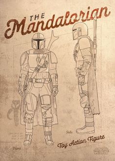 'The Mandalorian' Poster by Star Wars | Displate The Mandalorian Art, The Mandalorian Poster, Mandalorian Art, Mandalorian Poster, Star Wars Painting, Star Wars Background, Classic Star Wars, Star Wars Prints, Afrocentric Art