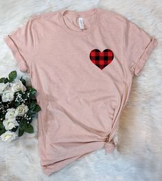 Looking for that perfect and cute Valentine's Day shirt? Then this Plaid Heart pocket print design is the perfect tee Pocket Print Design, Ugly Christmas Sweater Couples, Christmas Sweater Party, Heart Pocket, Ugly Christmas Sweater Party, Perfect Couple, Valentines Day Shirts, Matching Couples, Upper Body