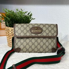 Reposhing This Item I Purchased From @Shipeng5511. Love It, But Was An Accidental Purchase Questions? Leave A Comment Below! Neo Vintage Gg Supreme Belt Bag, Bags Gucci, Gucci Bags, Belt Bag, Love It, Bag Lady, Gucci, Shoulder Bag