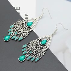 Boho Turquoise And Crystal Chandelier Earrings 3 1/4” Drop We Can Bundle Any Items! Please Check Out All Of My Items To Make Sure You See Everything. Message M To Bundle. I Will Apply A Discount For You! I Will Also Combine Shipping Charges. Let Me Know If I Can Help You! I May Have More Than 1 Of Each Item Listed. Just Ask! Silver, Cheetah, Snakeskin, Rose Gold, Stainless Steel, Unique, Sapphire, Diamond, Bridal, Vintage, Retro, Boho, Bracelet, Teardrop, Natural, Stamped, Shiny, Cz, Dangle, Dro Bohemian Turquoise Chandelier Earrings For Party, Turquoise Bohemian Chandelier Earrings For Party, Turquoise Dangle Chandelier Earrings For Party, Turquoise Chandelier Earrings For Party, Turquoise Chandelier, Filigree Hoop Earrings, Blue Sapphire Studs, Boho Turquoise, Starburst Earrings