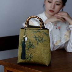 Always By Your Side, Bamboo Leaf, Pearl River, River Delta, Chinese Silk, Bamboo Leaves, Handcrafted Bags, The Pearl