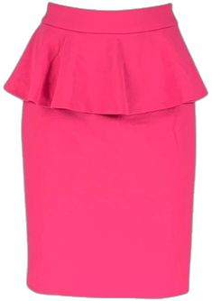 Peplum Styles, Knitting Materials, Alice Olivia, Pencil Skirt, Zip Ups, Pencil, Skirt, For Sale, Pink