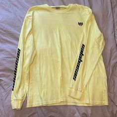 Never Worn, Never Washed, Great Condition Oversized Long Sleeve Athleisure T-shirt, Oversized Long Sleeve T-shirt In Athleisure Style, Oversized Long Sleeve T-shirt For Athleisure, Long Sleeve Athleisure T-shirt For Streetwear, Oversized Long Sleeve T-shirt For Streetwear, Casual Long Sleeve T-shirt For Streetwear, Long Sleeve Athleisure T-shirt For Spring, Spring Long Sleeve Athleisure T-shirt, Yeezy Calabasas