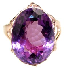 Handmade Unique 925 Sterling Silver ring with unique one of a kind Amethyst,  8.90 grams of marvelous handcrafted jewelry design. Only one piece availble ready to ship! It's unique worldwide ring - simply piece of art in world of fine jewelry. Spectacular 27.5 carat Amethyst 18K Gold over  .925 Sterling Silver Handcrafted Large Ring size  8  RING DETAILS: Weight: 8.90g; Size: 8; Ring Type: Statement; Material: Sterling Silver; Main stone: Amethyst; Dimension: L- 3/4, W - 5/8, T- 1/2 inch; Stamp Luxury Amethyst Spiritual Rings, Luxury Elegant Amethyst Ring With Large Stone, Luxury Hallmarked Classic Amethyst Ring, Luxury Amethyst Cabochon Ring Collectible, Luxury Classic Hallmarked Amethyst Ring, Formal Amethyst Jewelry With Large Stone, Formal Large Stone Amethyst Jewelry, Elegant Purple Amethyst Ring With Large Stone, Classic Handmade Amethyst Ring For Formal Occasions