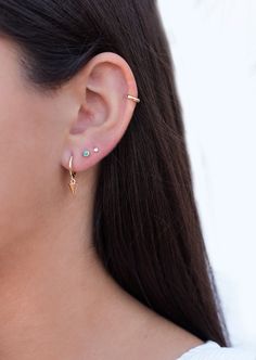 Dainty Star Shaped Single Cartilage Earring, Minimalist Star-shaped Hypoallergenic Cartilage Earrings, Minimalist Hypoallergenic Star Cartilage Earrings, Minimalist Hypoallergenic Star Piercings, Minimalist Star-shaped Single Cartilage Earring, Hypoallergenic Star-shaped Cartilage Earrings For Everyday, Gold Bath, Tiny Star, Button Earrings