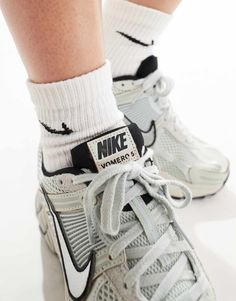 Nike Zoom Vomero 5 sneakers in light blue and silver | ASOS Nike Zoom Vomero 5, Nike Air Max Jordan, Nike Vomero, Zoom Vomero 5, Vomero 5, Leopard Print Baby, Shorts Co Ord, Winter Party Dress, Leggings Sale