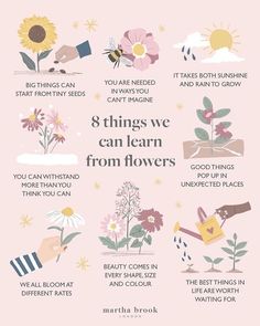 Best Things In Life, Garden Quotes, Flower Quotes, Mental And Emotional Health, Self Care Activities, Self Improvement Tips, Emotional Health, Self Discovery, Best Self