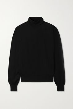 Inspired by the storied craftsmanship of London's Savile Row, The Row is meticulous when it comes to selecting fabrics and details. A sweater you'll wear for years to come, this 'Lambeth' turtleneck is spun from breathable cashmere and has elegant balloon sleeves. Dark Academia Clothes, Academia Clothes, Slouchy Pants, Cashmere Sweater Women, Turtle Neck Sweater, Savile Row, Cashmere Turtleneck, Sweater Making, Balloon Sleeves