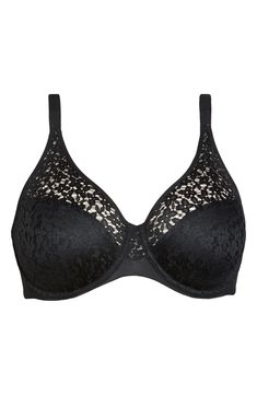 Smooth and supportive enough for everyday wear, yet plenty pretty, this seamless bra is especially comfortable with its molded underwire. 88% polyamide, 12% elastane Hand wash, dry flat Imported Lingerie Elegant Full Coverage Soft Touch Bra, Elegant Underwire Nursing Bra With Soft Touch, Elegant Full Cup Bra With Soft Touch, Elegant Full Cup Soft Touch Bra, Seamless Full Cup Shaping Bra, Seamless Shaping Full Cup Bra, Elegant Soft Touch Bra, Classic Underwire Bra With Soft Touch, Elegant Shaping Underwire Bra