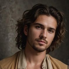 Medium Length Hairstyles for Men Men Medium Long Hairstyles, Men’s Hairstyles For Long Hair, Hairstyles For Men Medium Length Hair, Mens Medium Length Curly Hairstyles, Long Hair For Men Style, Long Hairstyle For Man, Men's Haircuts Medium Long, Middle Part Long Hair Men, Old Hairstyles Men