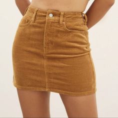 New X Pacsun Womens Mustard, Gold, Goldenrod Yellow Corduroy A Line Casual Mini Skirt Size 27. Nwt. High Waist Fitted Corduroy Mini Skirt, High Waist Corduroy Mini Skirt, High Waist Fitted Corduroy Skirt, Fitted High Waist Corduroy Skirt, Corduroy Lined Mini Skirt, Fitted Mini-length Corduroy Skirt, Fitted Corduroy Mini Skirt, Fitted Corduroy Lined Skirt, Fitted Corduroy Skirt With Lining