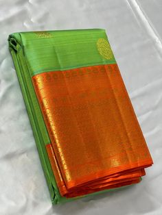 Bridal Collection Parrot Green Color Pure Kanchipuram Silk Saree | Indian Traditional Ethnic Saree | Wedding or Party Wear Saree | Handwoven Gift Saree for Her Product Details : Saree Type : Pure Kanchipuram Silk Saree Golden Zari, Silk Mark Certified Blouse Piece : Yes (Un-Stitched) Saree Length : 5.5 Meters Blouse Piece Length : 80 cm Saree Weight : 0.9 kg Saree Fabric : Pure Kanchipuram Silk  Color : As shown in the picture Work : weaving Pattern : designer Occasion: Party Wear, Formal Wear, Green Handloom Traditional Wear For Wedding, Pista Green Zari Weaving Traditional Wear For Wedding, Pista Green Traditional Wear With Zari Weaving For Wedding, Pista Green Tussar Silk Traditional Wear For Wedding, Traditional Pista Green Saree For Wedding, Green Handloom Saree For Wedding, Wedding Saree In Pista Green With Pallu, Pista Green Traditional Wear With Self Design For Wedding, Pista Green Self Design Traditional Wear For Wedding